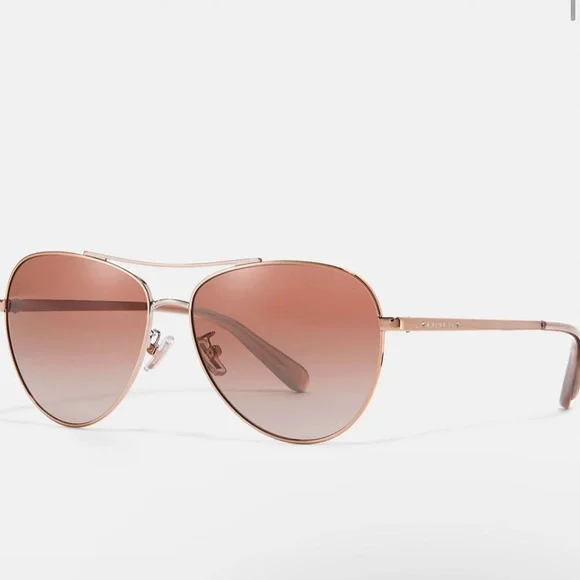 Coach | Accessories | Coach Ryan Jeweled Pilot Sunglasses  display picture 3